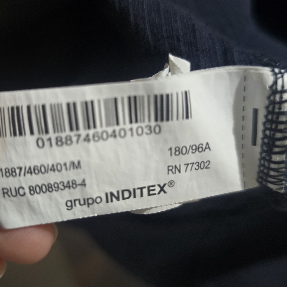 Zara Women Navy Polo Shirt - Picture 6 of 8